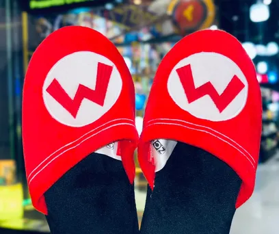 PANTUFA CHINELO SUPER MARIO 