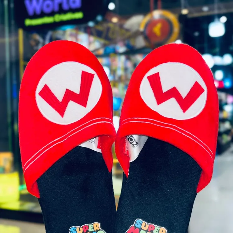 PANTUFA CHINELO SUPER MARIO 