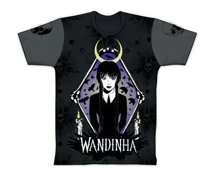 CAMISETA WANDINHA - FAMILIA ADDAMS 