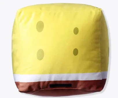ALMOFADA FORMATO CUBO BOB ESPONJA