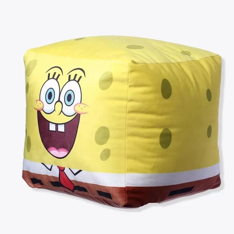 ALMOFADA FORMATO CUBO BOB ESPONJA