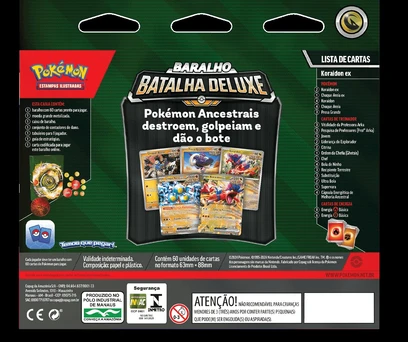 BARALHO BATALHA DELUXE - POKEMON