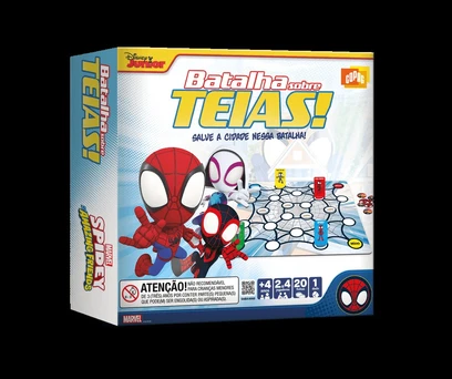 JOGO BATALHA SOBRE TEIAS - HOMEM ARANHA