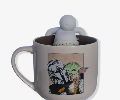 Caneca com Infusor Baby Yoda – The Mandalorian