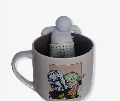Caneca com Infusor Baby Yoda – The Mandalorian