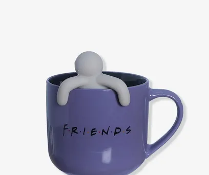Caneca com Infusor Friends