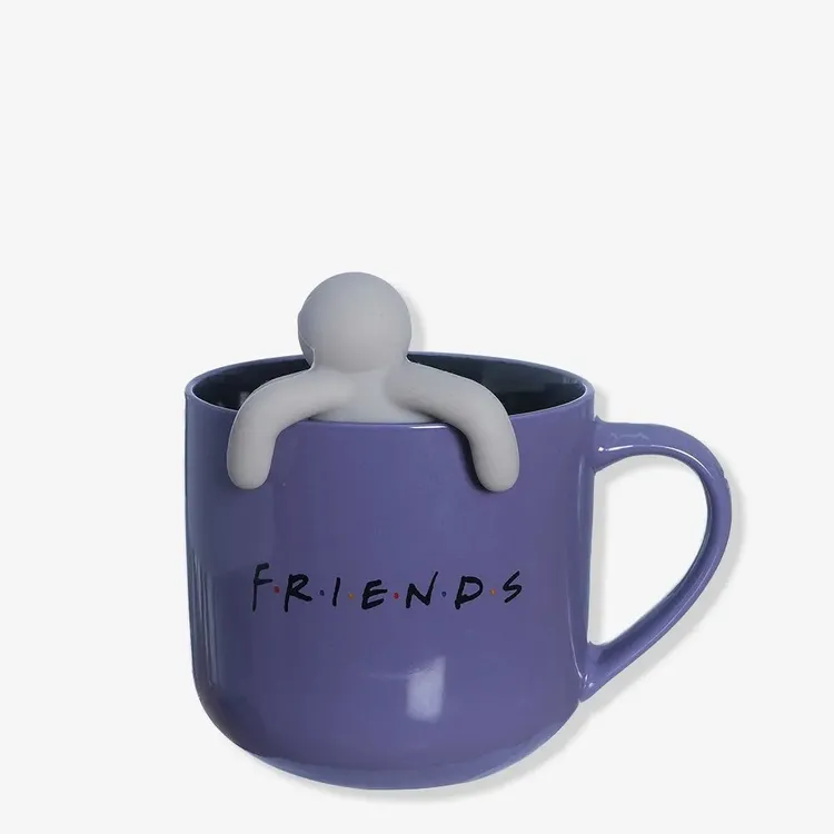 Caneca com Infusor Friends