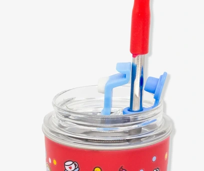 COPO COM CANUDO HELLO KITTY