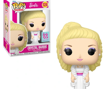 FUNKO POP RETRO TOYS BARBIE 65TH ANNIVERSARY - CRYSTAL BARBIE 124