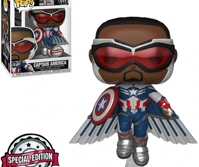 FUNKO POP CAPITAO AMERICA 817 - EDIÇAO ESPECIAL