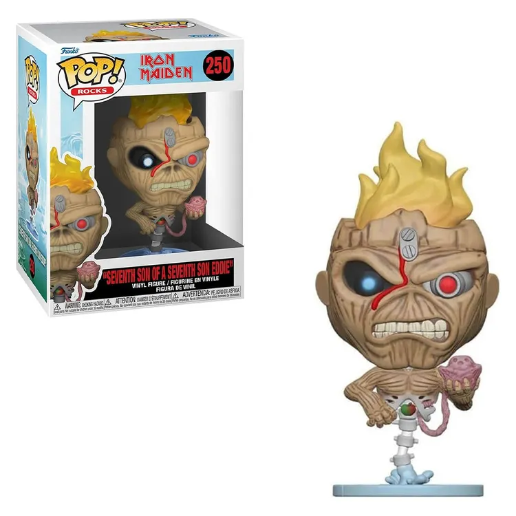 FUNKO POP IRON MAIDEN SEVENTH SON OF A SEVENTH SON EDDIE - 250