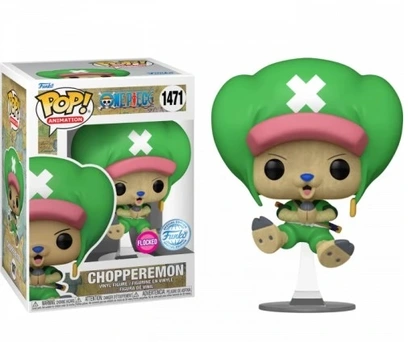 FUNKO POP ANIMATION CHOPPEREMON - FLOCKED EDIÇAO ESPECIAL