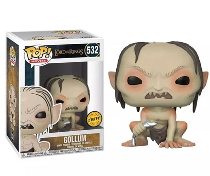 FUNKO POP CHASE MOVIES LORD OF THE RINGS - GOLLUM 532