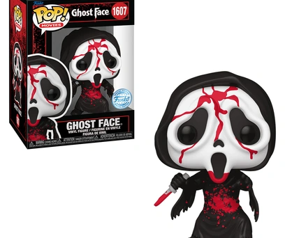 FUNKO POP MOVIES GHOST FACE EXCLUSIVE - GHOST FACE (BLOODY) 1607