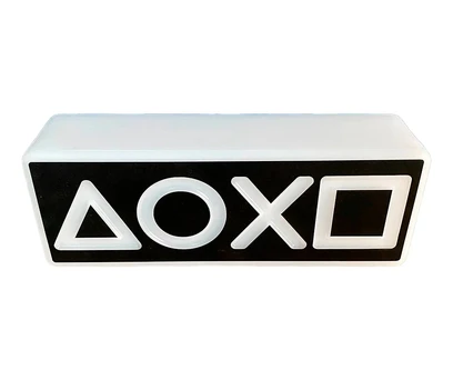 Luminaria playstation retangular 