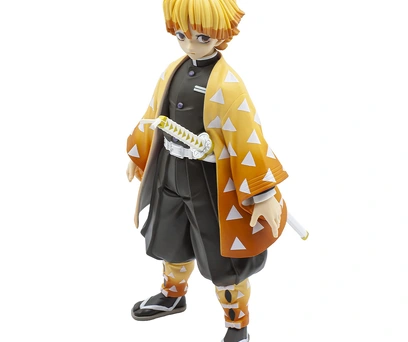 ESTÁTUA BANPRESTO DEMON SLAYER GRANDISTA - ZENITSU AGATSUMA