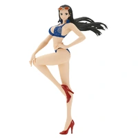 ESTÁTUA BANPRESTO ONE PIECE GRANDLINE GIRLS - NICO ROBIN ON VACATION  - imagem 1