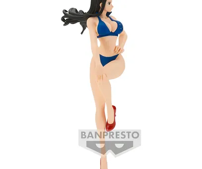 ESTÁTUA BANPRESTO ONE PIECE GRANDLINE GIRLS - NICO ROBIN ON VACATION 