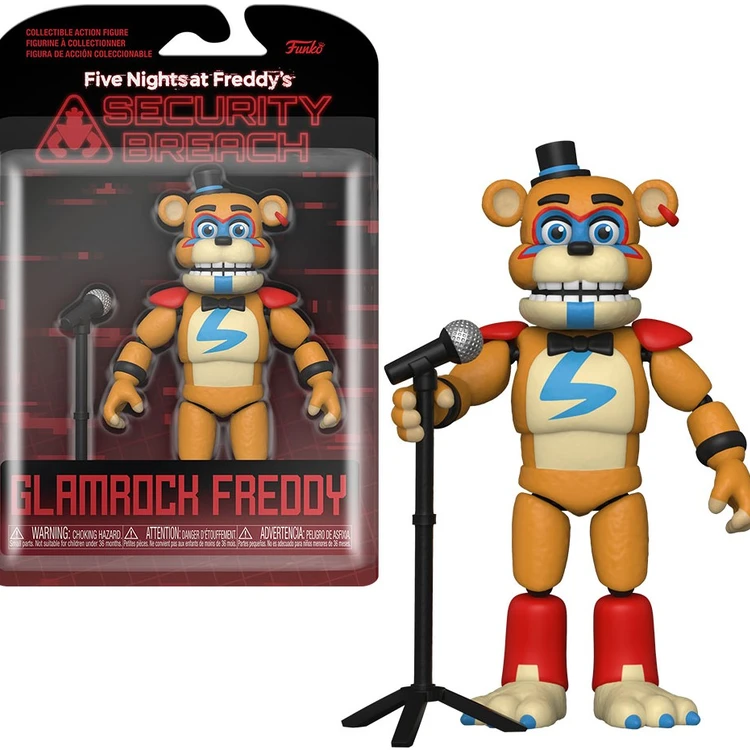 BONECO FUNKO ACTION FIVE NIGHTS AT FREDDY'S - GLAMROCK FREDDY