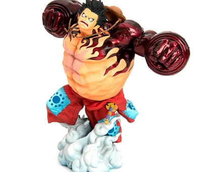 ESTÁTUA BANPRESTO BWFC ONE PIECE SUPER MASTER STARS - LUFFY GEAR 4