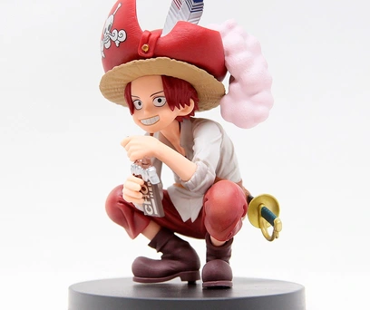 ESTÁTUA BANPRESTO ONE PIECE DXF THE GRANDLINE CHILDREN WANOKUNI VOL.1 - SHANKS