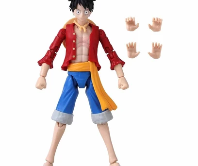 Boneco Articulado Luffy De 16Cm Colecionavel - One Piece 