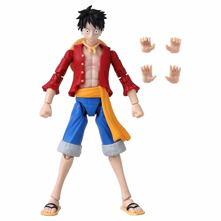 Boneco Articulado Luffy De 16Cm Colecionavel - One Piece 