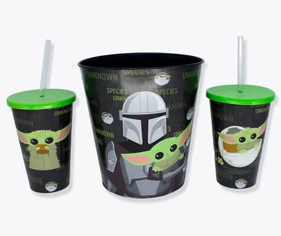 KIT PIPOCA MANDALORIAN - STAR WARS 