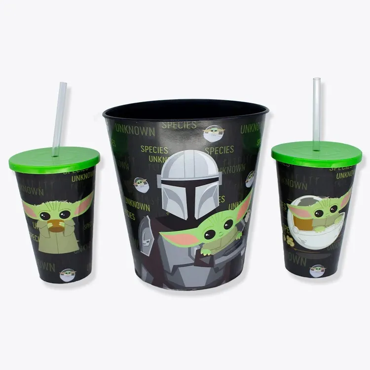KIT PIPOCA MANDALORIAN - STAR WARS 