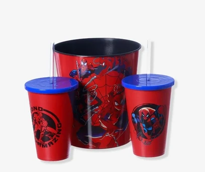 KIT PIPOCA HOMEM ARANHA - MARVEL 