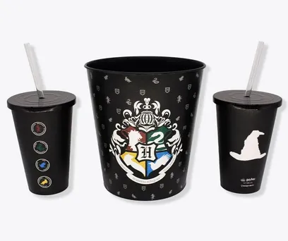 KIT PIPOCA HOGWARTS - HARRY POTTER 