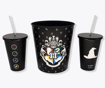KIT PIPOCA HOGWARTS - HARRY POTTER 