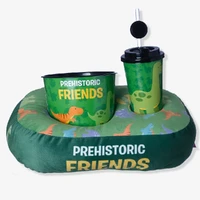 KIT PIPOCA INFANTIL AMIGOS PRÉ-HISTÓRICOS  - imagem 1