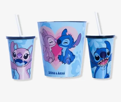 KIT PIPOCA CORAÇÃO STITCH – DISNEY 