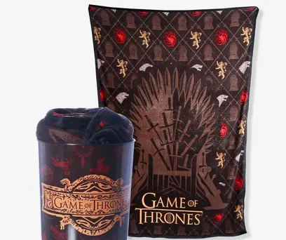 KIT MANTA COM BALDE GAME OF THRONES 