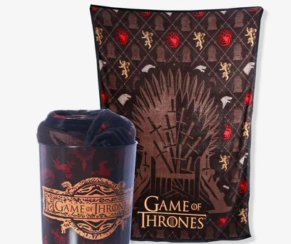 KIT MANTA COM BALDE GAME OF THRONES 