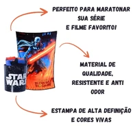 KIT MANTA COM BALDE STAR WARS - imagem 1
