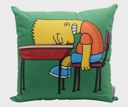 ALMOFADA 40X40 BART - SIMPSONS 