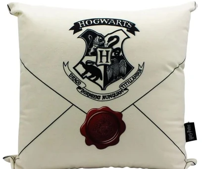ALMOFADA CARTA HOGWARTS 