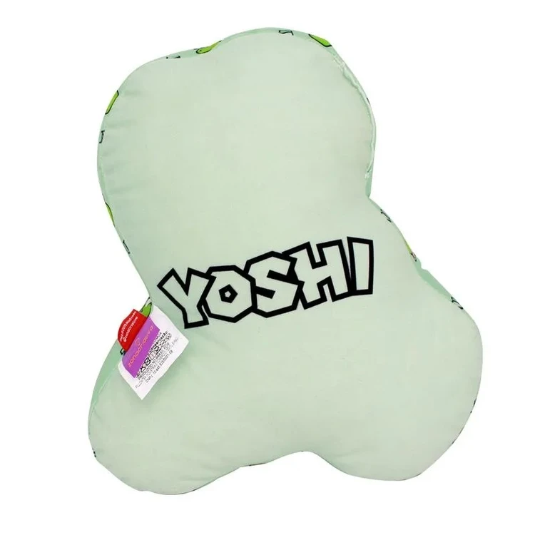 ALMOFADA FORMATO YOSHI - MARIO 