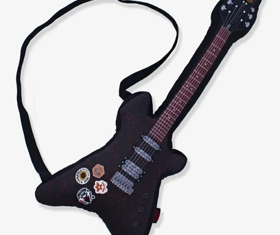 ALMOFADA FORMATO GUITARRA EDDIE MUNSON - STRANGER THINGS 
