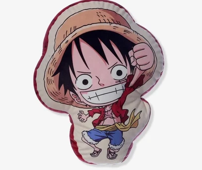 ALMOFADA FORMATO LUFFY – ONE PIECE 