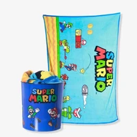 KIT MANTA COM BALDE SUPER MARIO  - imagem 1