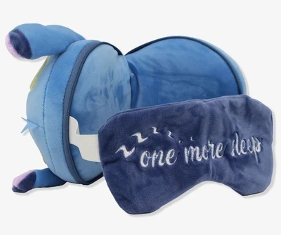MÁSCARA DE DORMIR COM ALMOFADA STITCH – DISNEY 