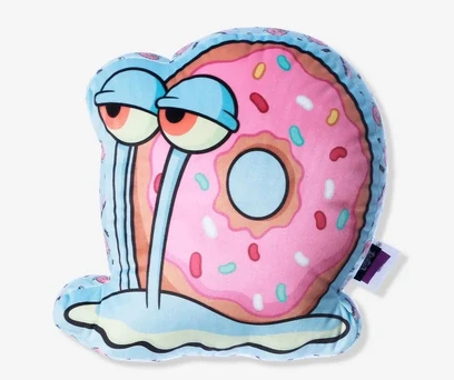 ALMOFADA FORMATO GARY - BOB ESPONJA 