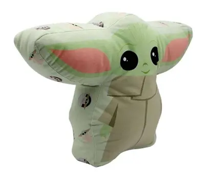 ALMOFADA FORMATO BABY YODA MANDALION STAR WARS 