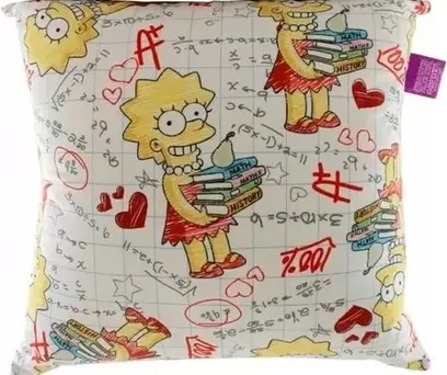 ALMOFADA 40X40 LISA - SIMPSONS 