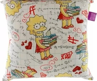 ALMOFADA 40X40 LISA - SIMPSONS 