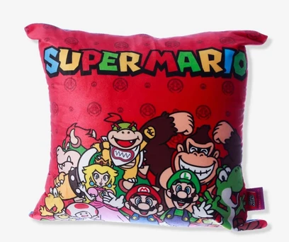 ALMOFADA 40X40 TURMA DO MARIO
