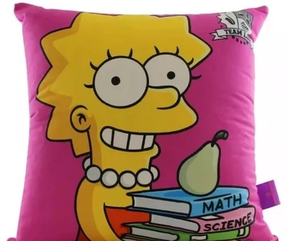 ALMOFADA 40X40 LISA - SIMPSONS 